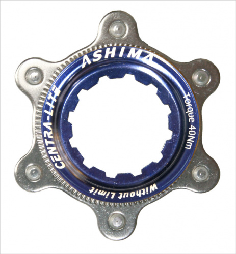  Адаптер для крепления 6-болт ротора на дискoвую втулку CenterLock Shimano. для велосипеда