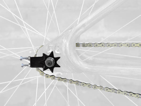 Натяжитель цепи для велосипедов -  натяжитель цепи на байк по .